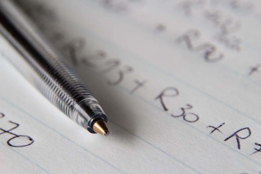 Chemistry Pen Paper